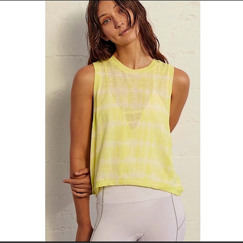 FP Movement Love Printed Tank NWOT